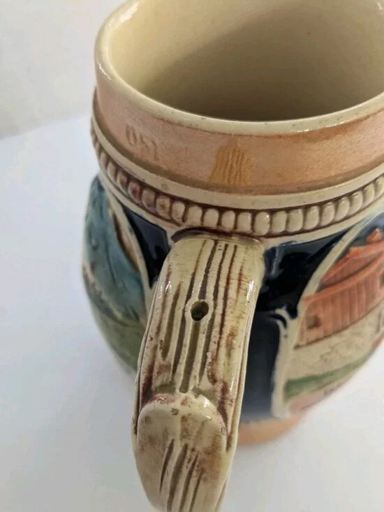 Vintage Thewalt Beer Stein Mug – Mold 495 – Western Germany - Tavern Inscription - Picture 9 of 12